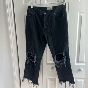 Free people black jeans
